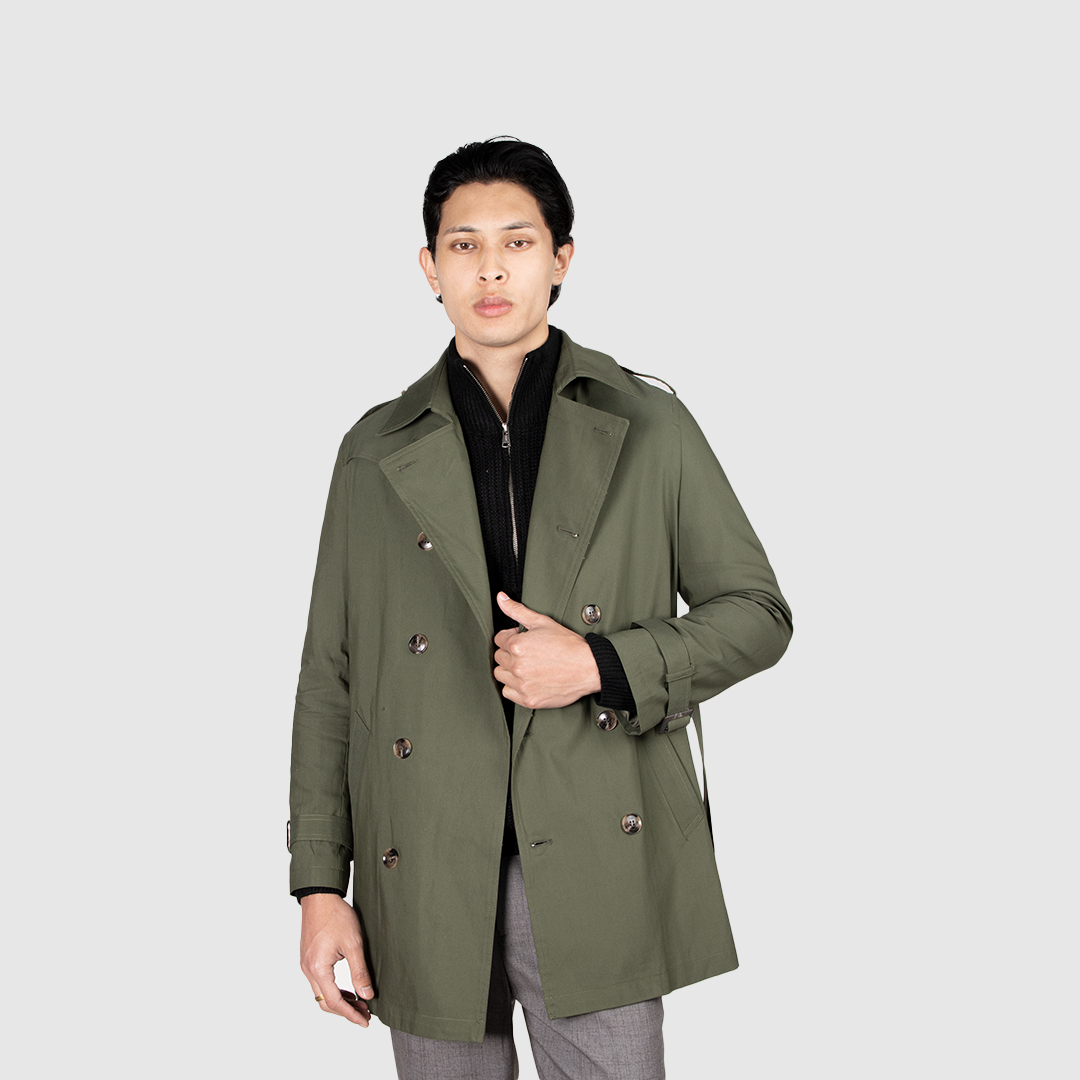 ジャケット・アウター varet street volume trench coat LVD
