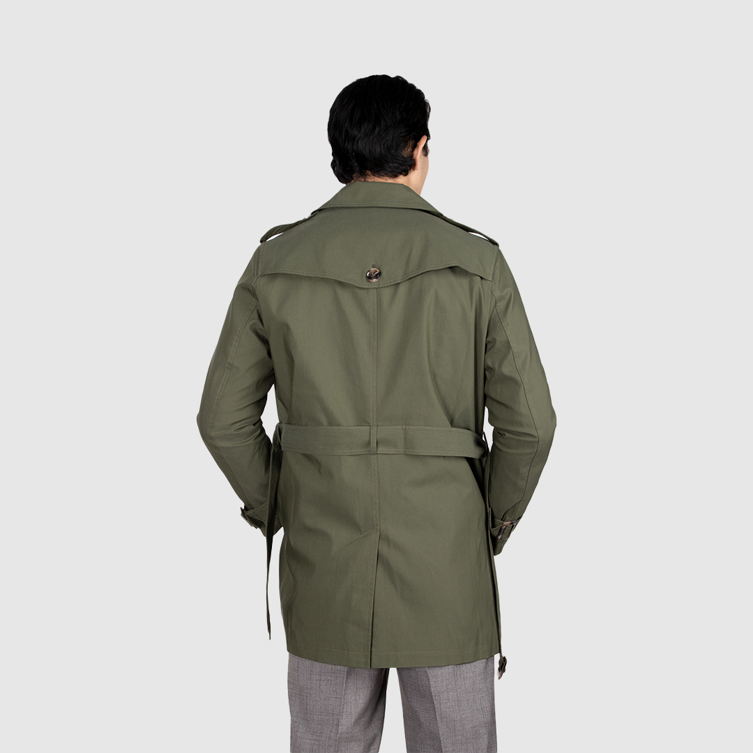 ジャケット・アウター UN3D. BIG DETAIL TRENCH CT LVD